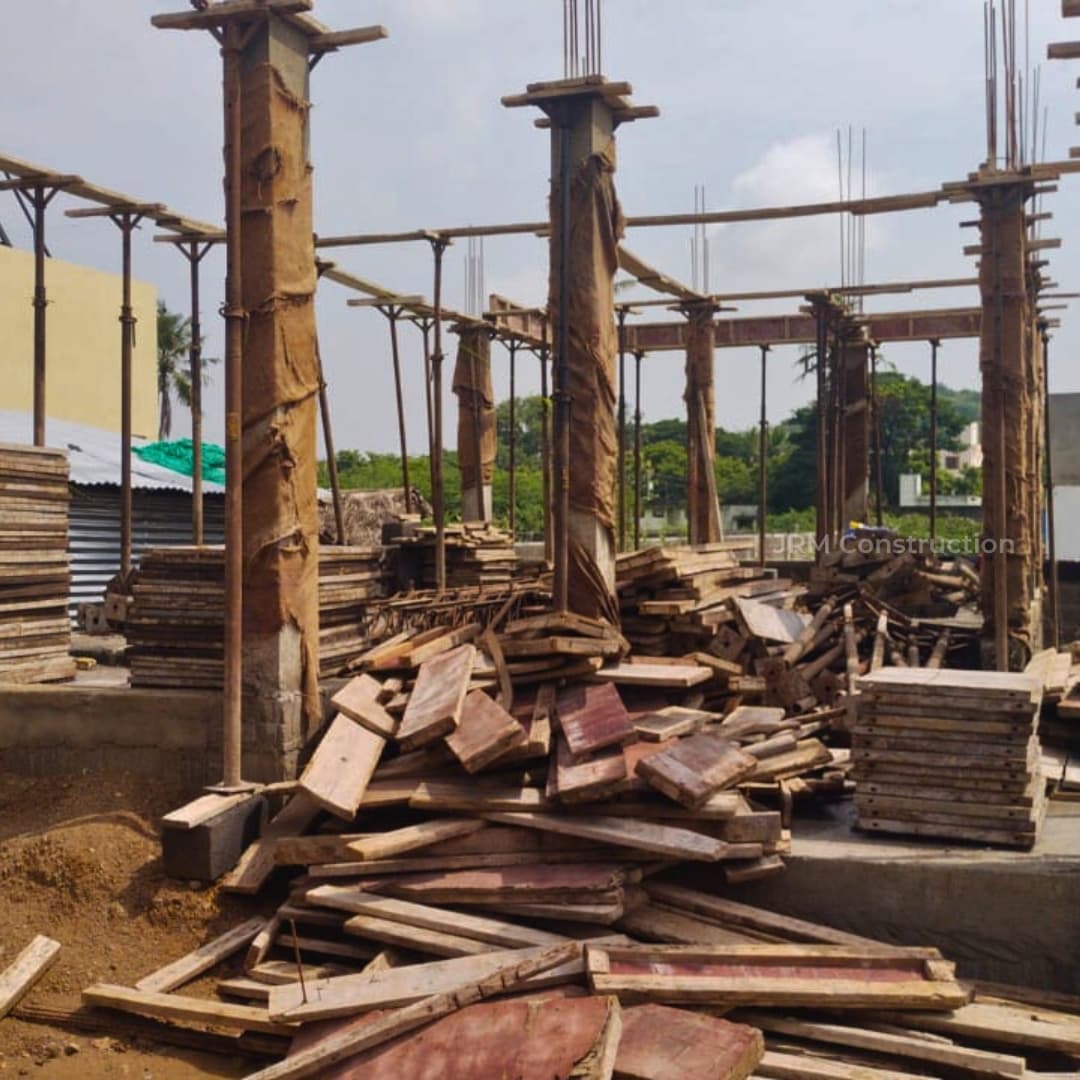 Image 6 of Column rising in ECR construction