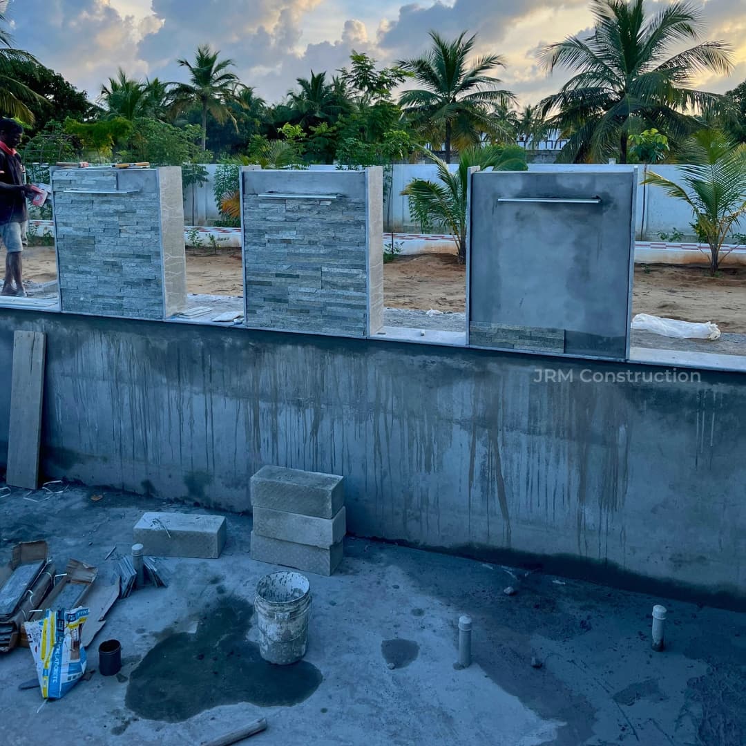 Constructing and waterproofing pools