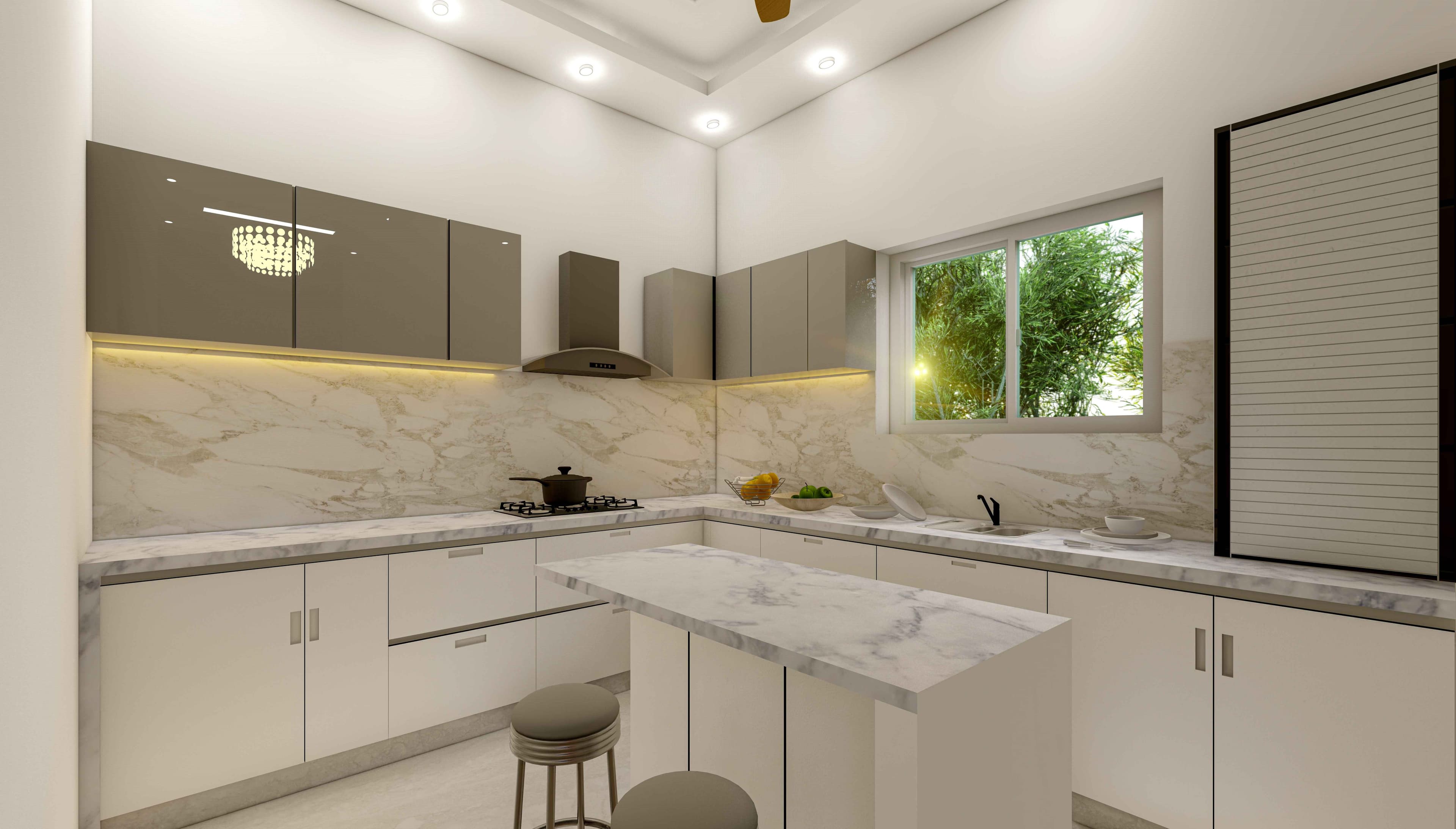 island kitchen design