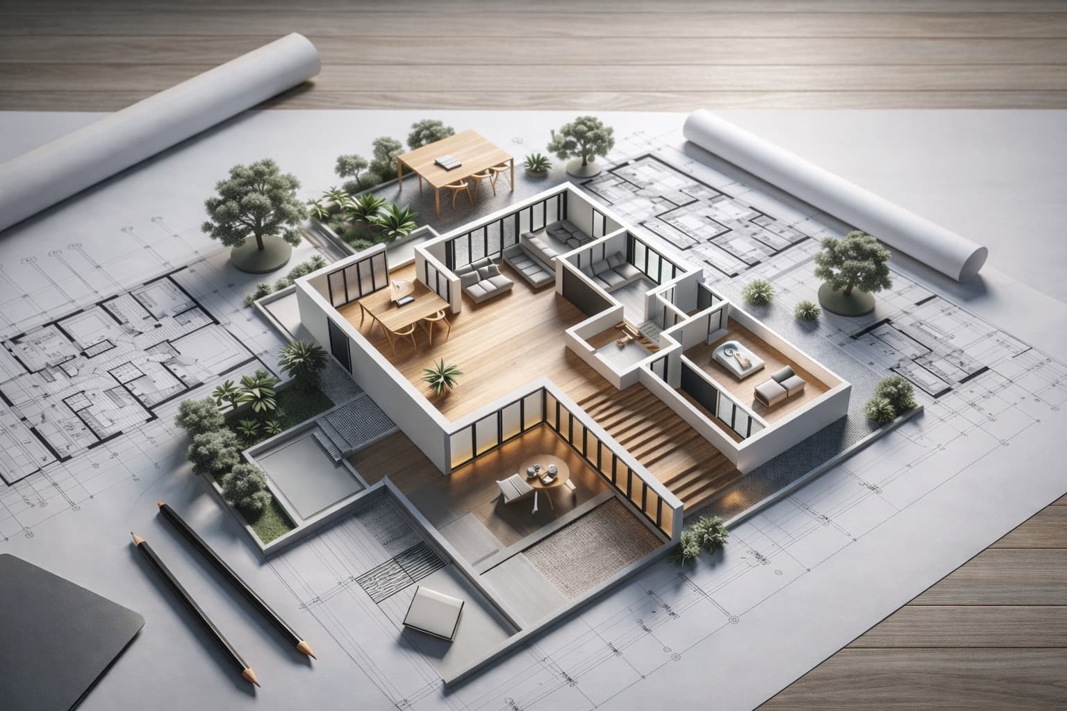 3D Floor Plan & Blueprint Visualization