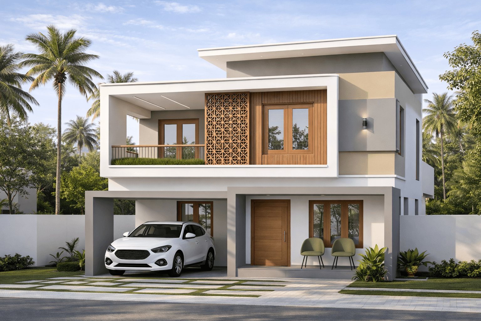 Modern Villa Construction Chennai