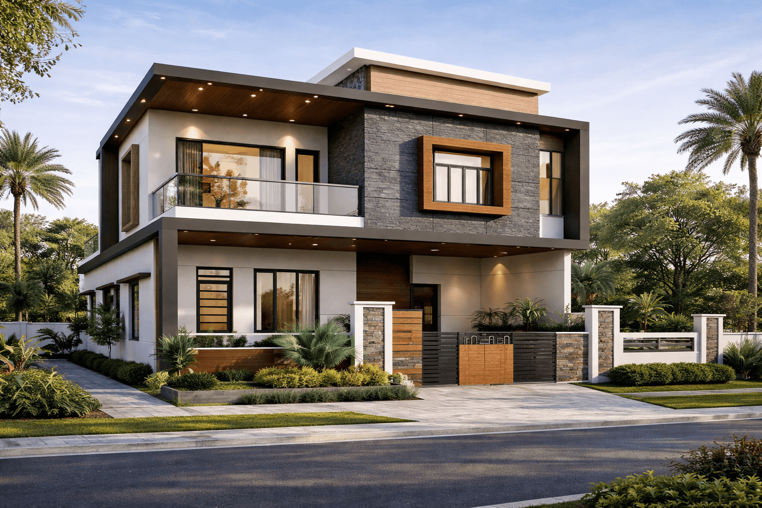 Modern Luxury Villa Exterior