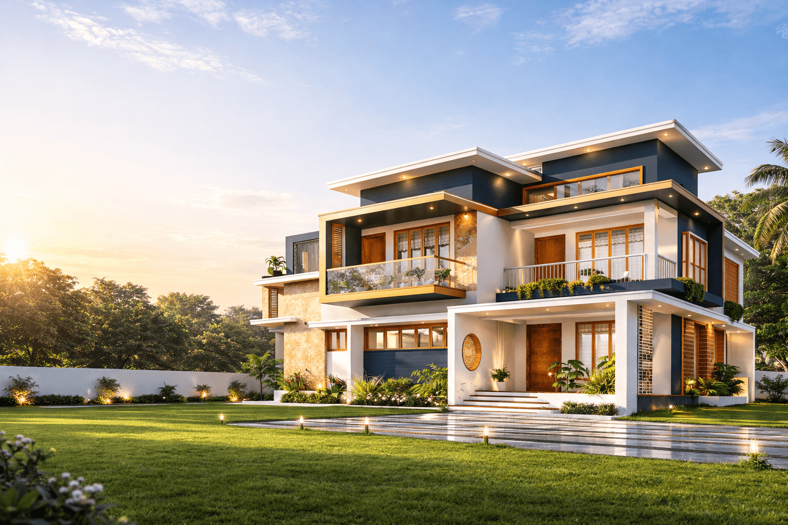 Luxury Villa Exterior Chennai