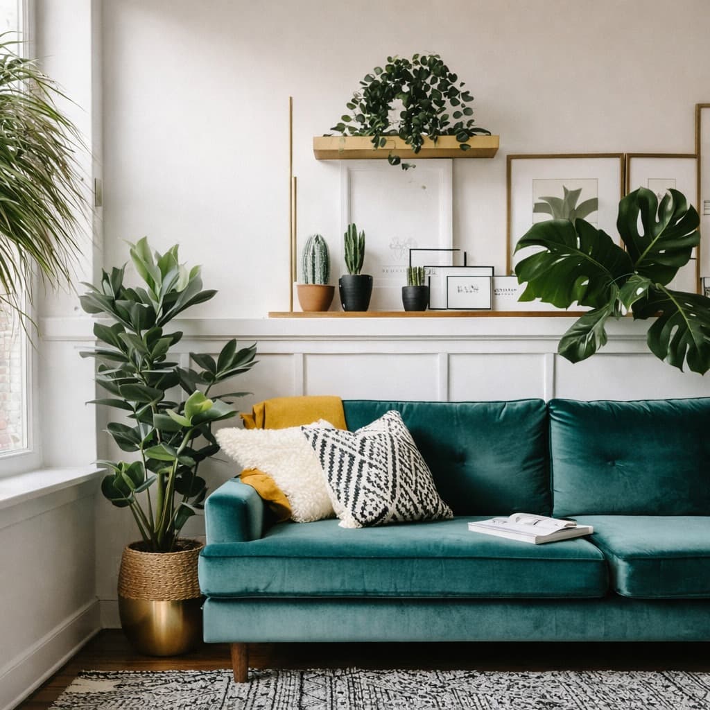 Modern Living Space & Decor