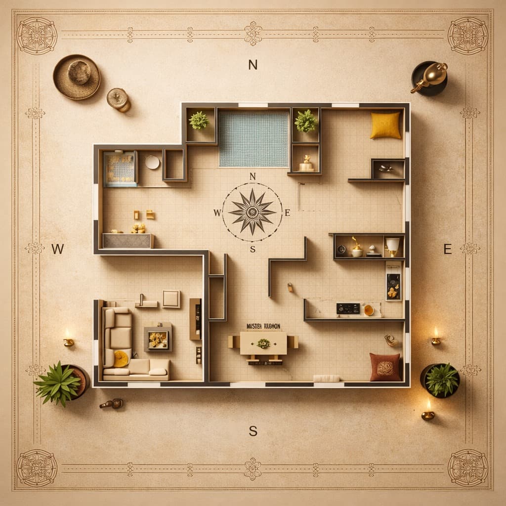 Vastu compliant home in Chennai