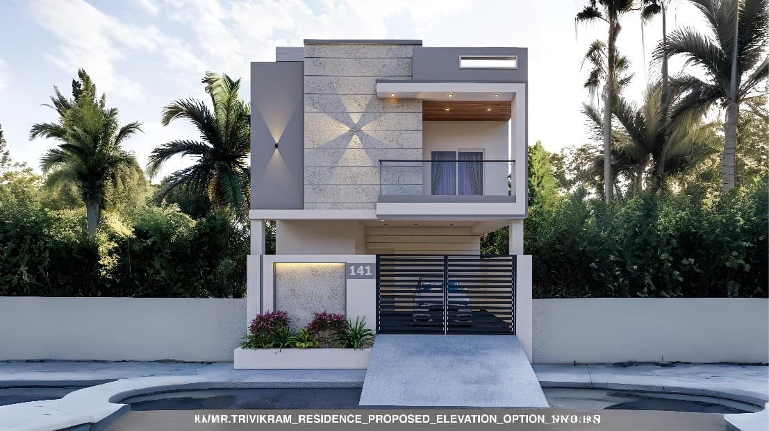 Elevated Suburban Home – Premium Living in Madhavaram