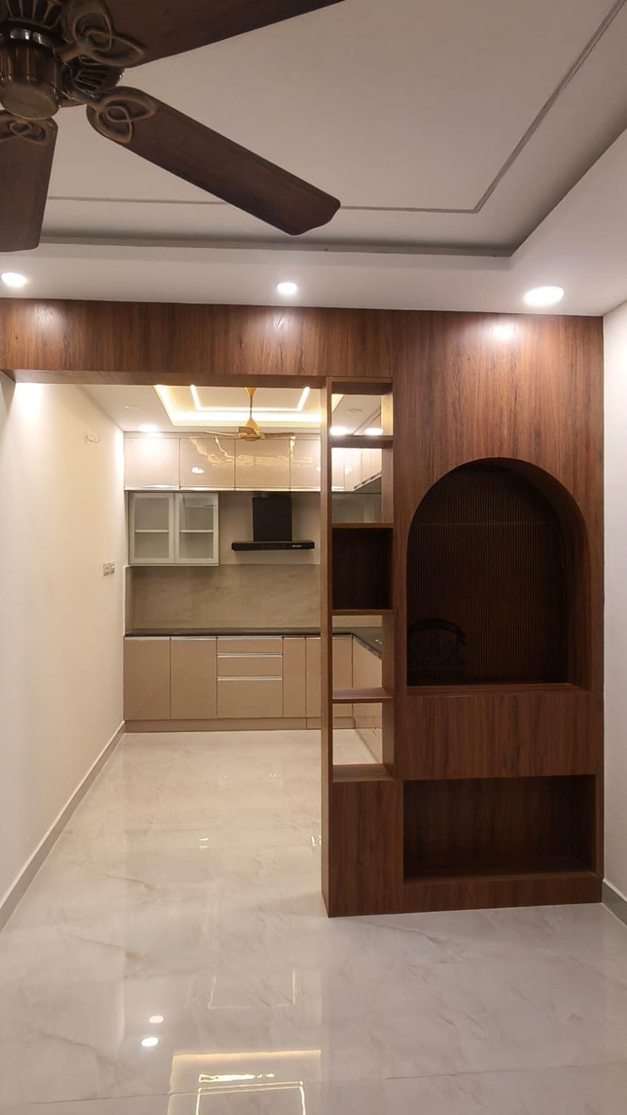 Kitchen with modern Cupboard