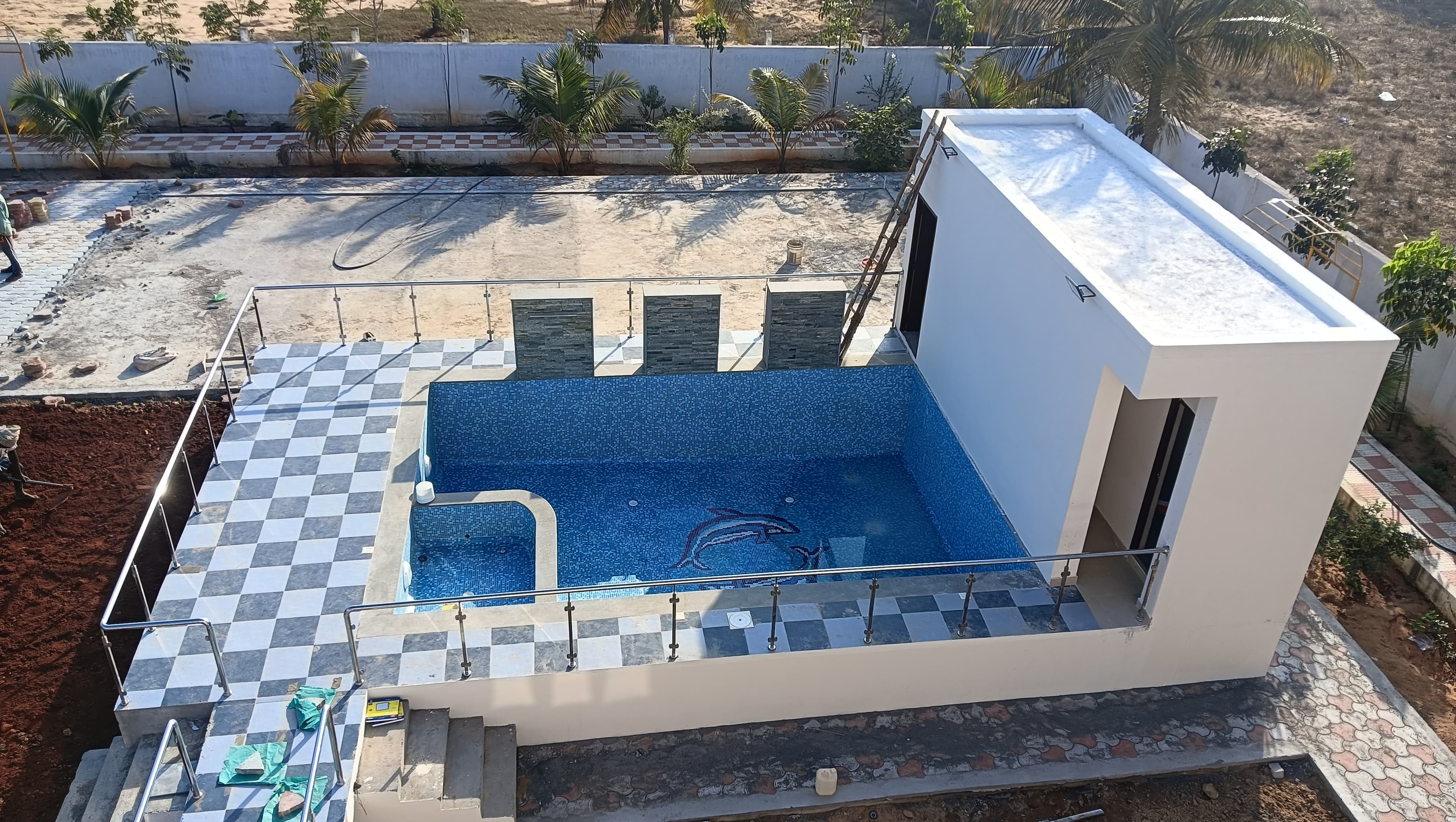Terrace View of Swimming pool