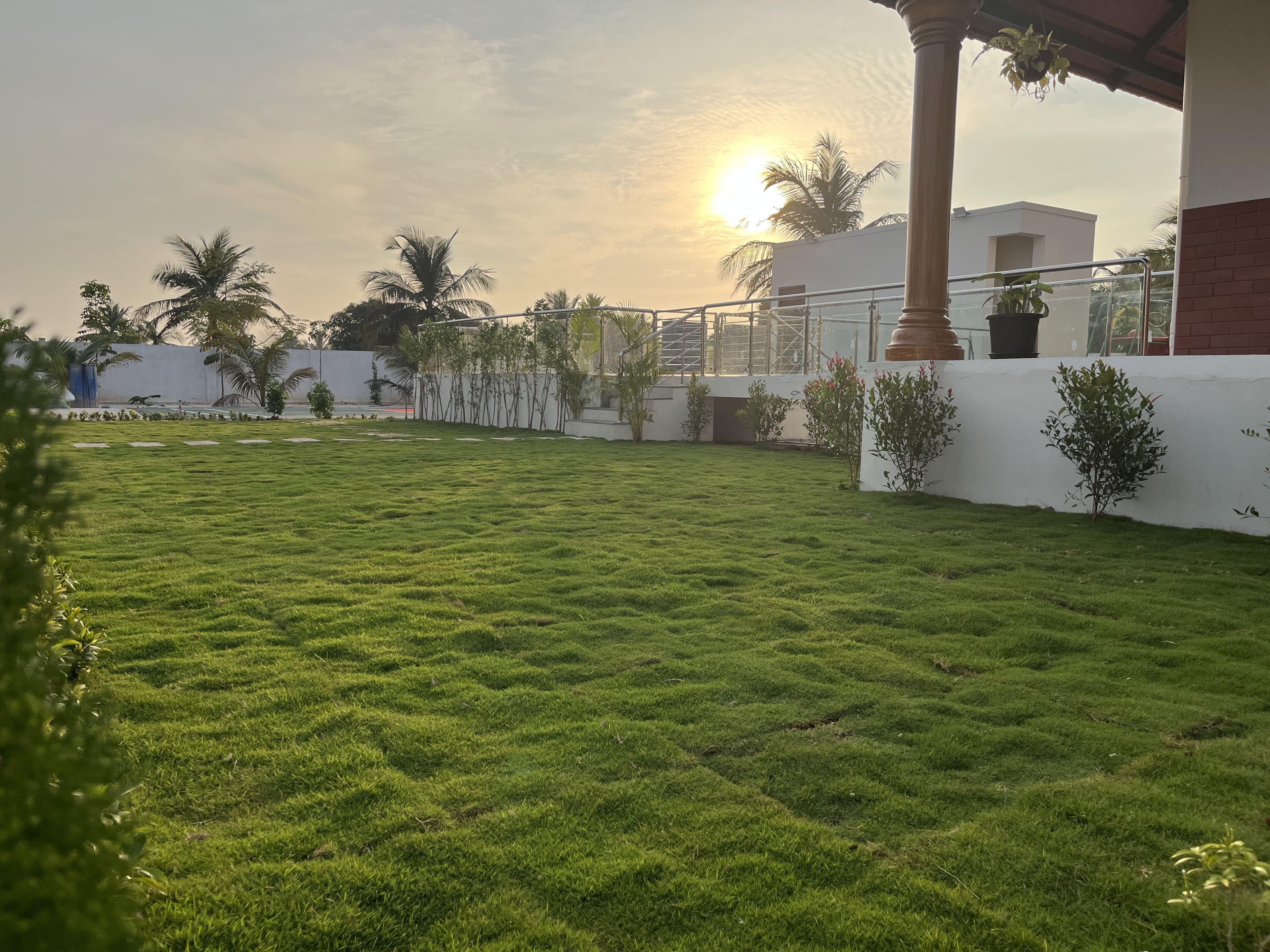 Sunset View In lawn