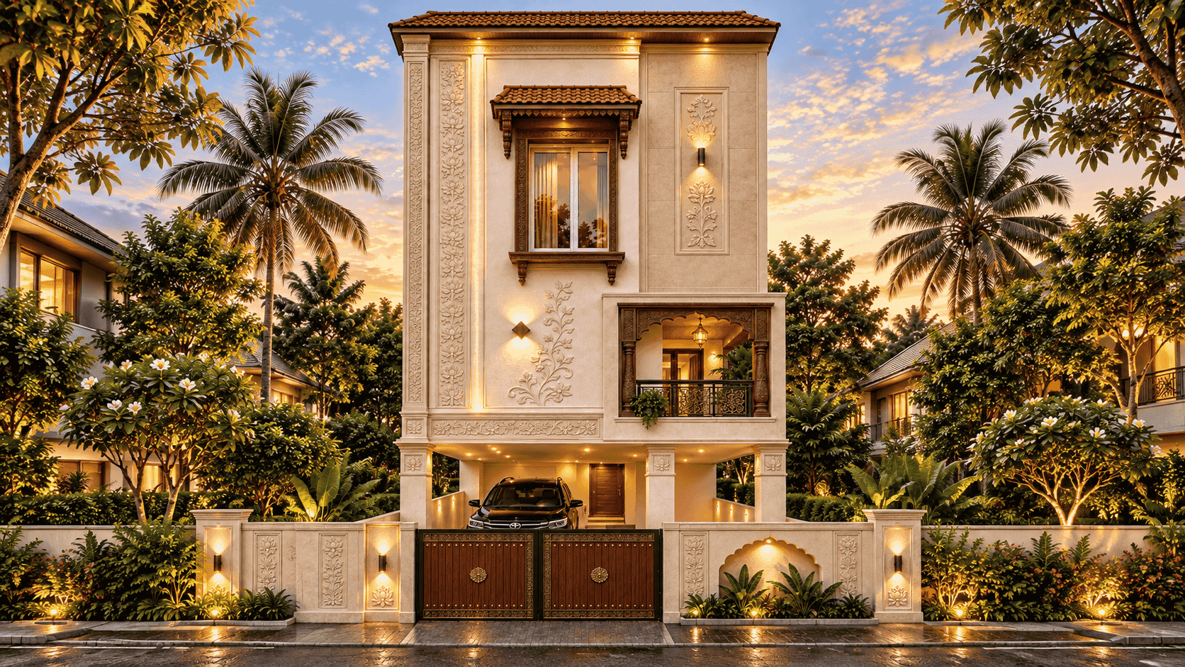 G+2 East facing Residential Home – Gerugambakkam, Chennai