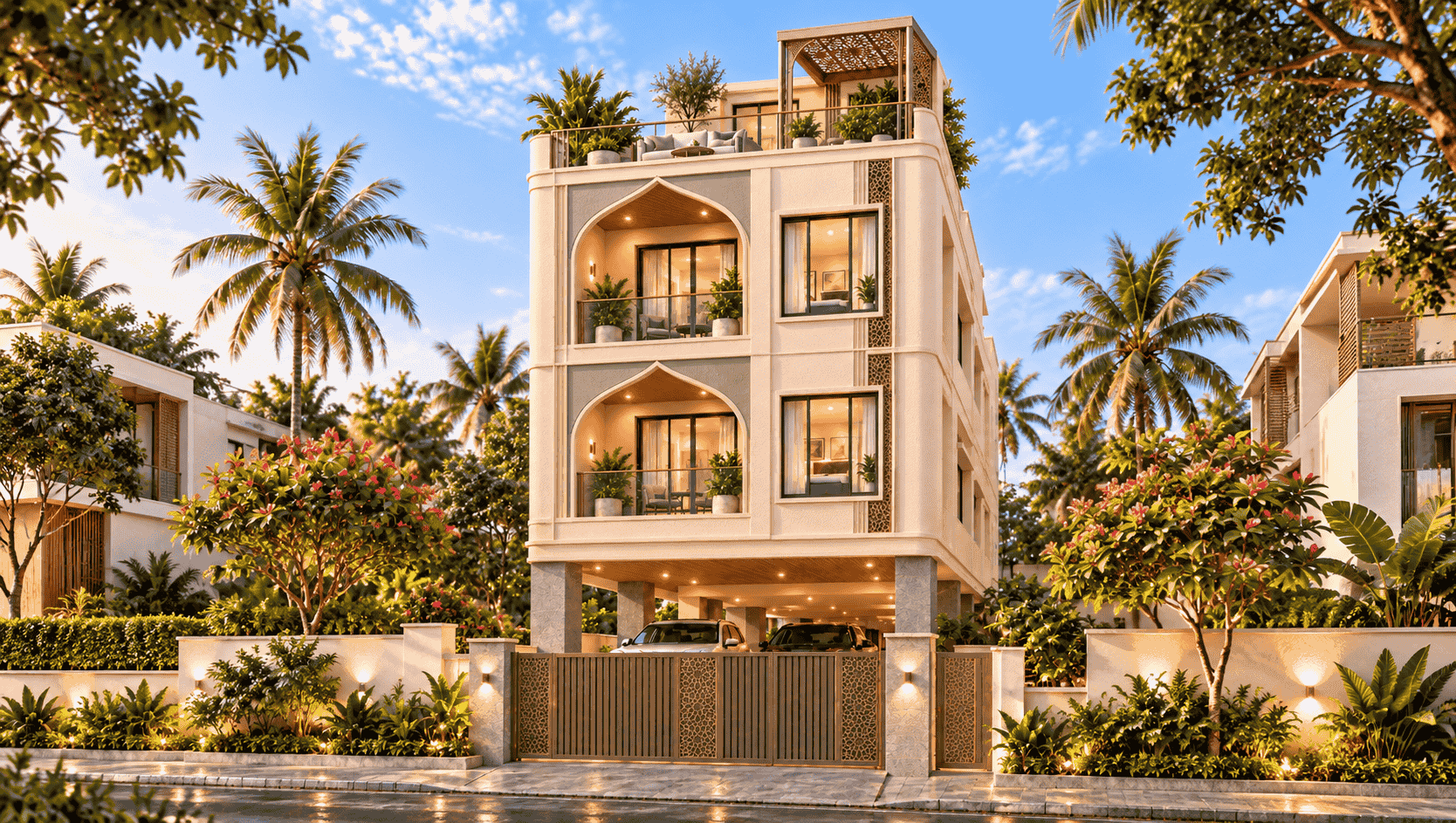 G+3 Signature Residence Home – Injambakkam, Chennai