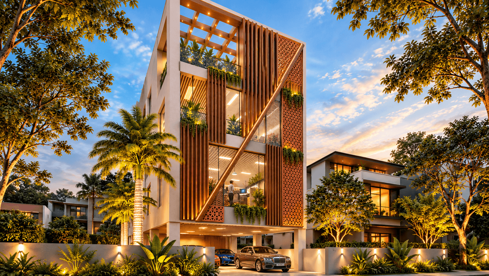G+3 Signature Residential & Commercial – Besant Nagar, Chennai