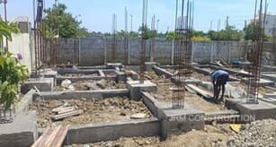 Pile cap and Plinth Beam