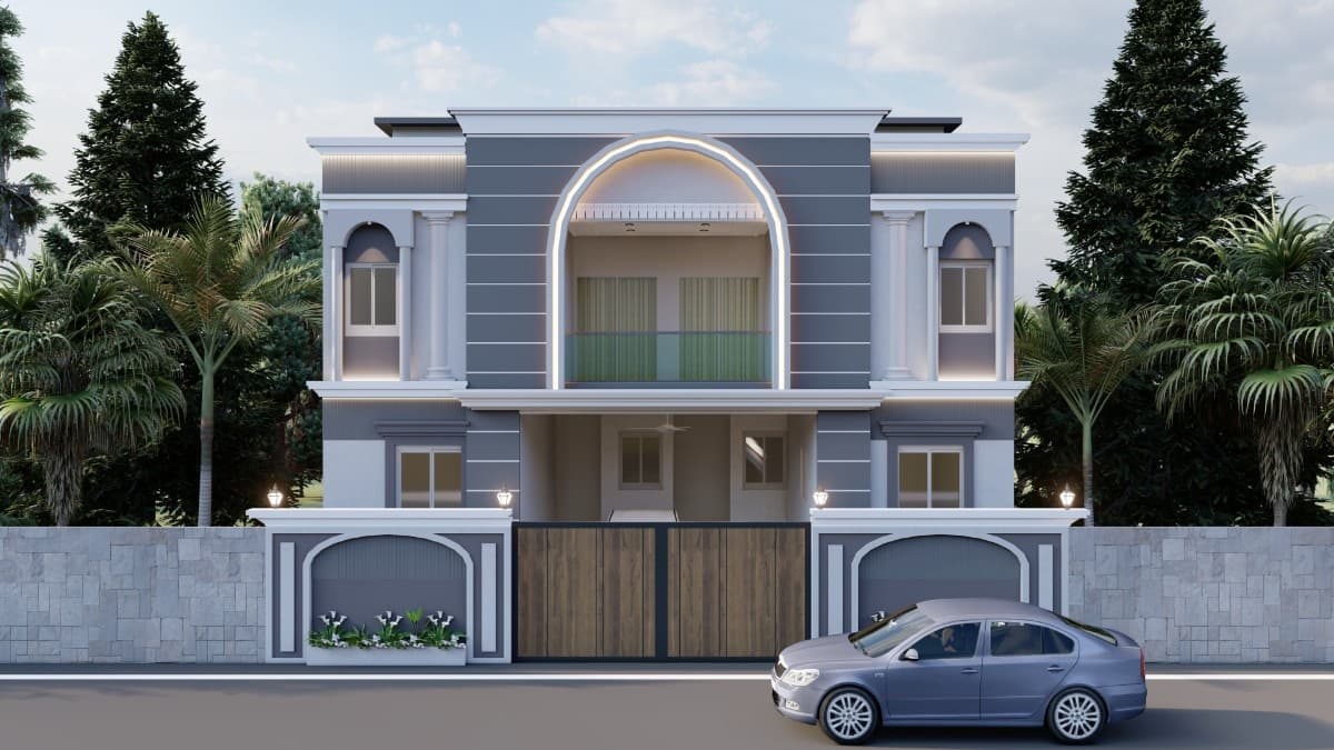 Premium G+2 Villa – Contemporary Luxury in Sholinganallur