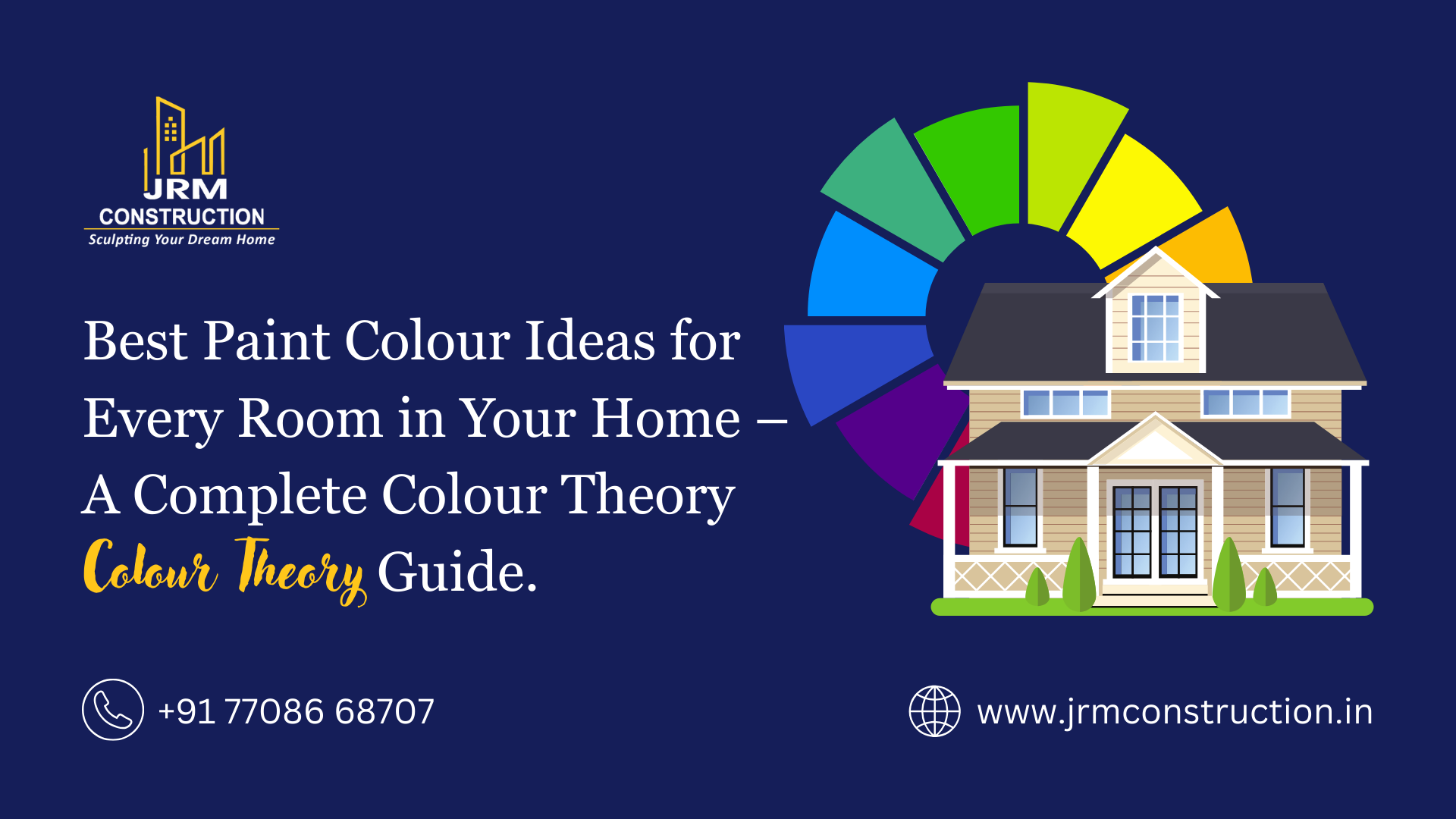 Best Paint Colour Ideas for Every Room in Your Home – A Complete Colour Theory Guide