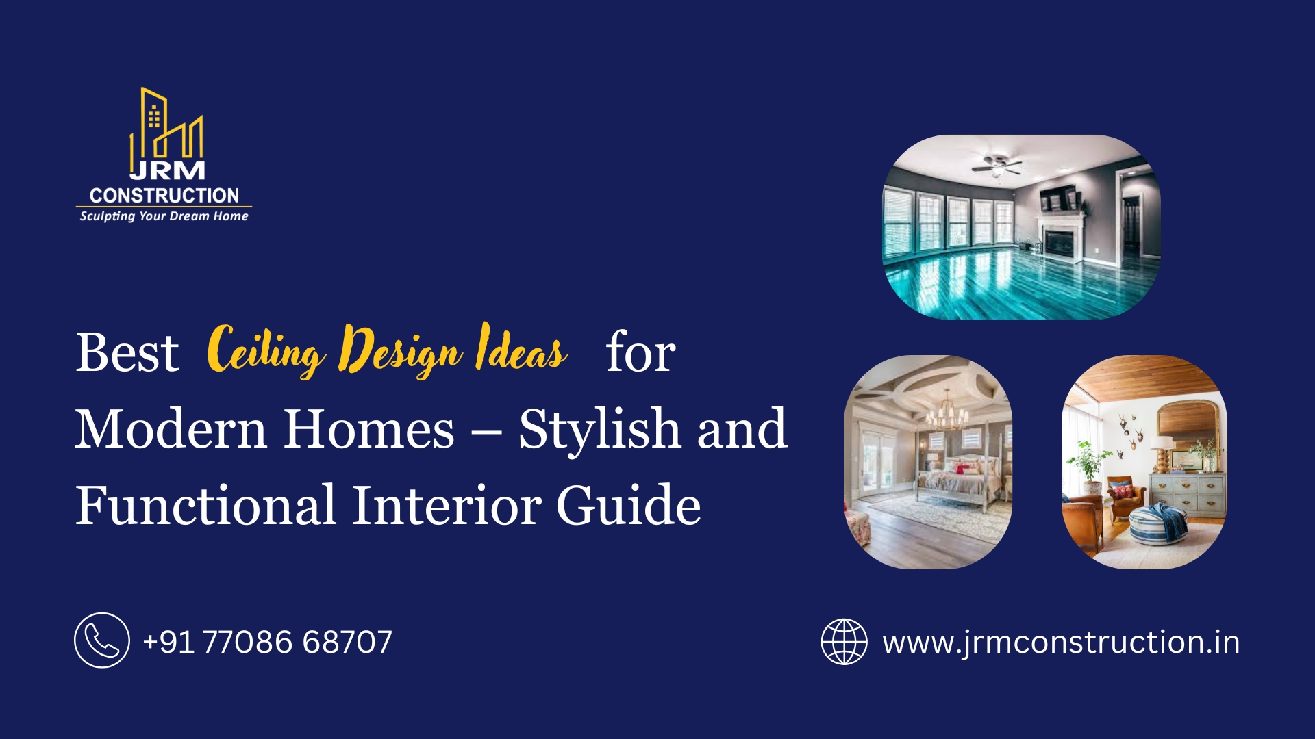 Best Ceiling Design Ideas for Modern Homes – Stylish and Functional Interior Guide